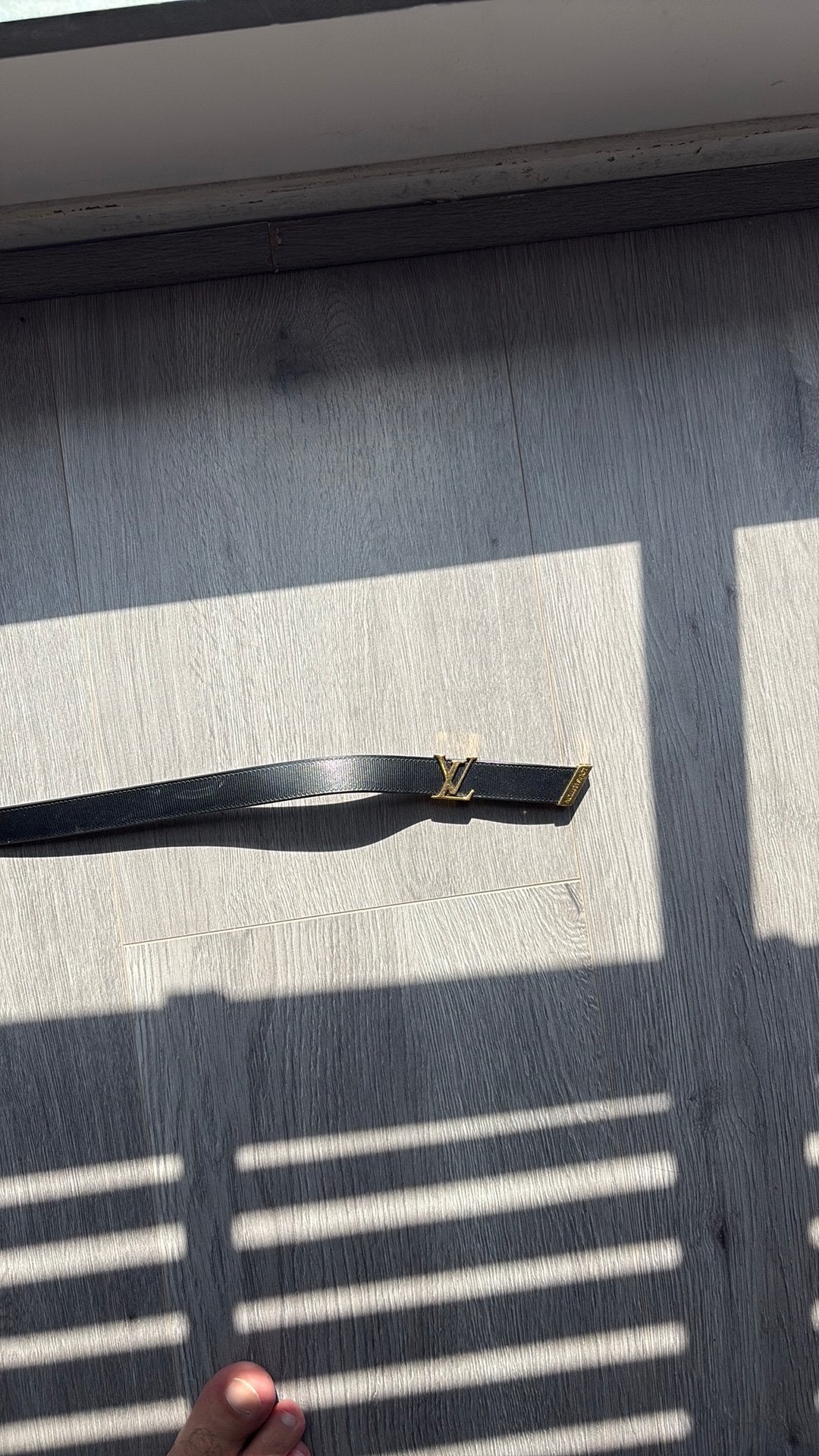 Louiss vuitton vrouw riem, Verzenden, Gedragen, Zwart