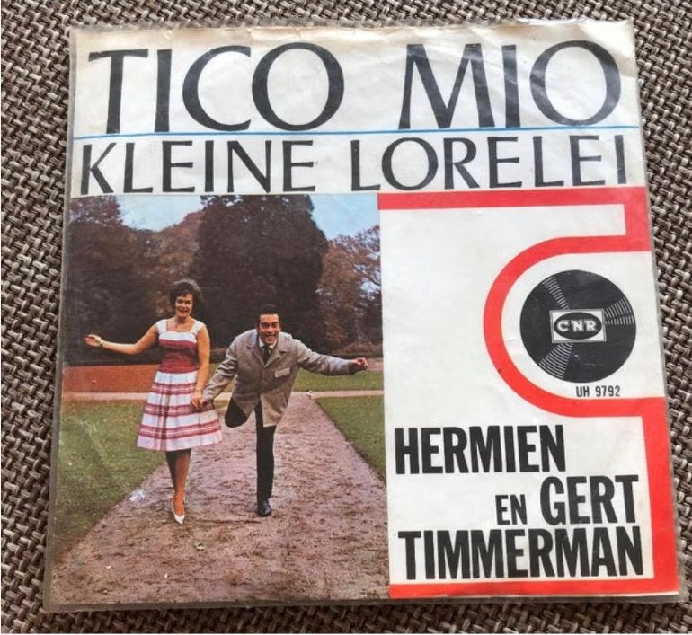 Vinyl Singeltje Hermien en Gert Timmermans, Cd's en Dvd's, Vinyl Singles, Ophalen of Verzenden, Zo goed als nieuw, Nederlandstalig