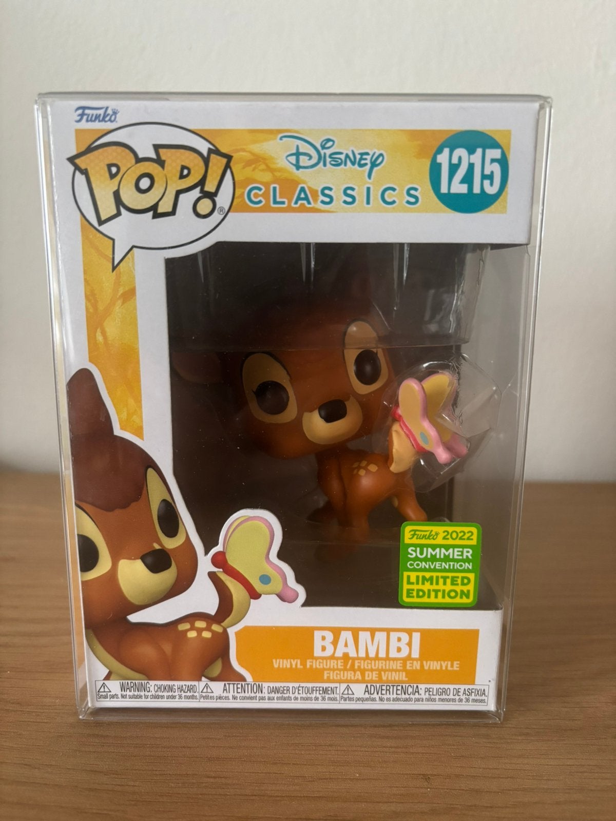 Bambi Funko pop 1215 Disney Limited Edition 2022, Ophalen of Verzenden, Nieuw