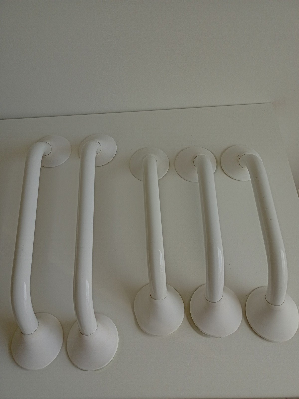 5x Handicare Linido wandbeugel ergogrip (wit) 40/50 cm, Ophalen of Verzenden, Zo goed als nieuw