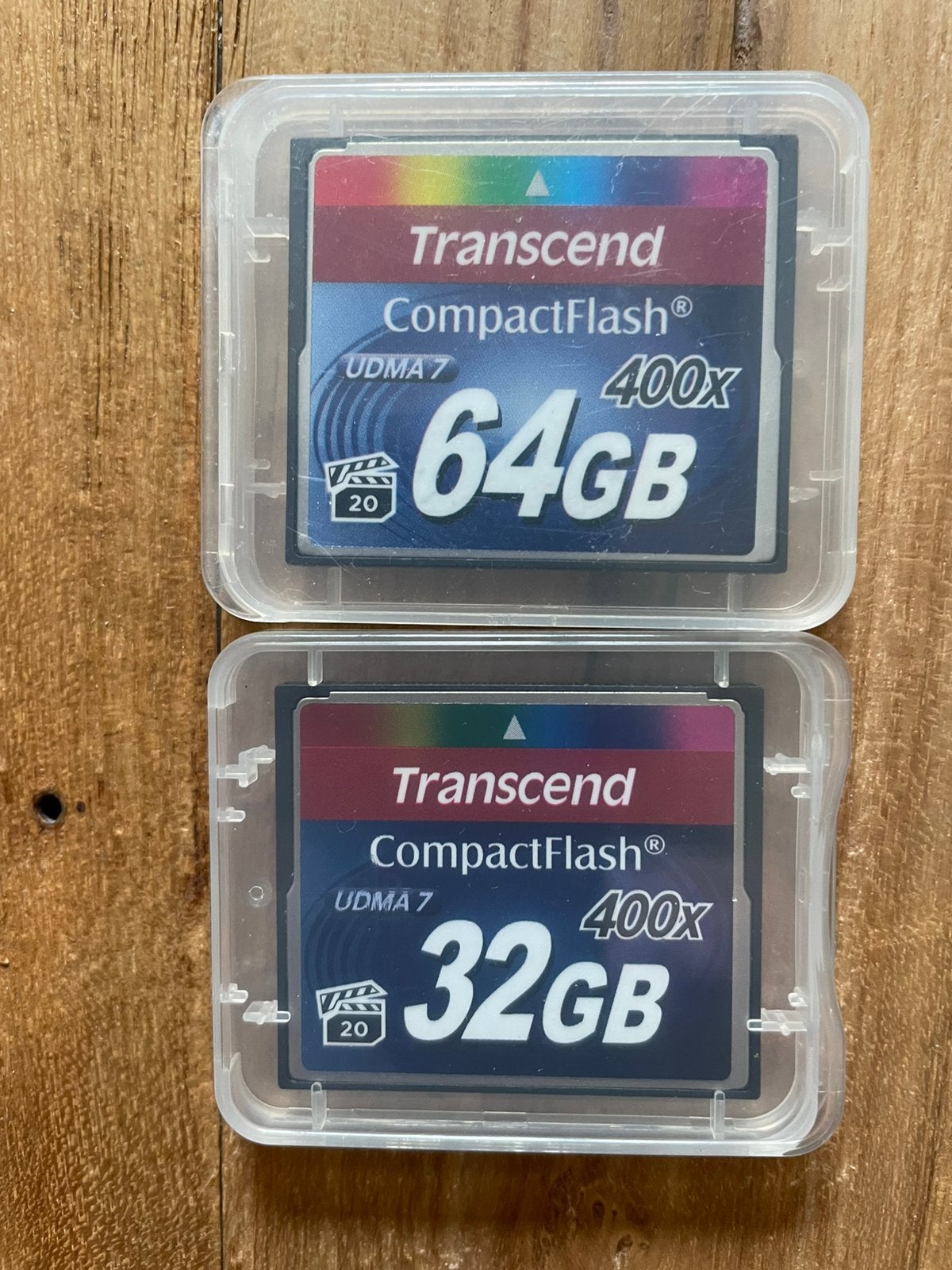 Transcend compact flash card, Ophalen of Verzenden, Zo goed als nieuw, Fotocamera, 32 GB