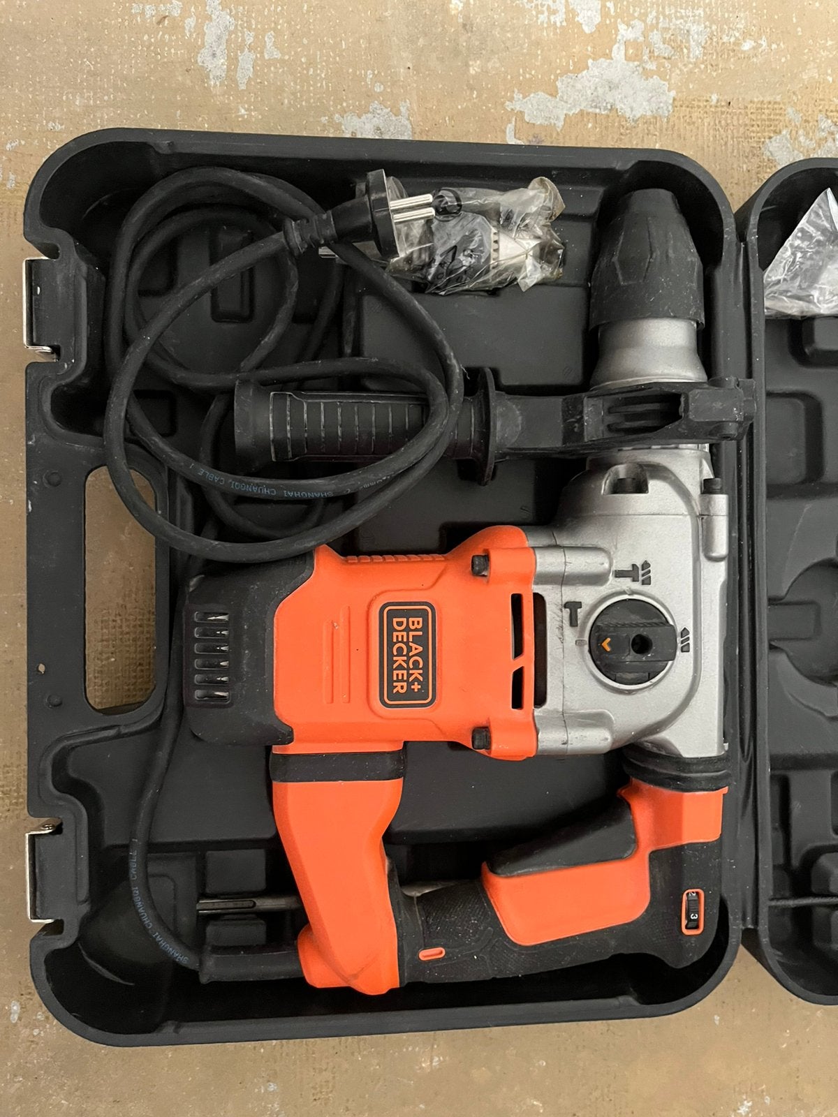 Black & Decker Klopboor, Ophalen of Verzenden, Zo goed als nieuw, Boormachine