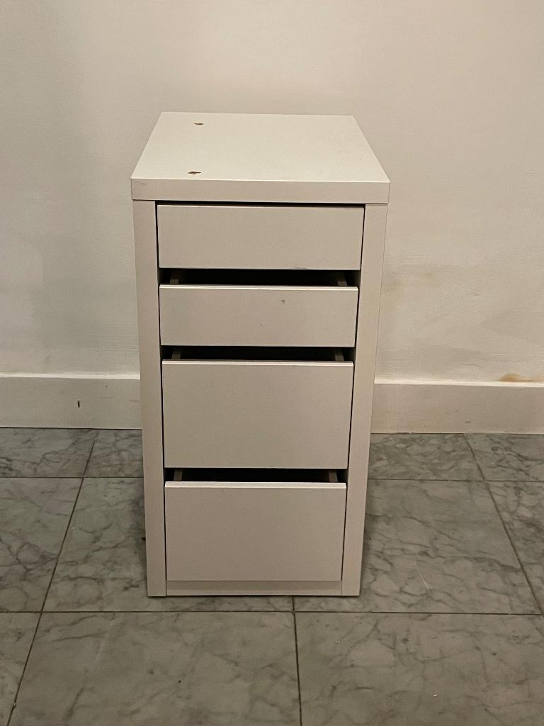 Ladekast bureau Ikea, Huis en Inrichting, Kasten | Ladekasten, Ophalen, Minder dan 50 cm, Gebruikt, 3 of 4 laden