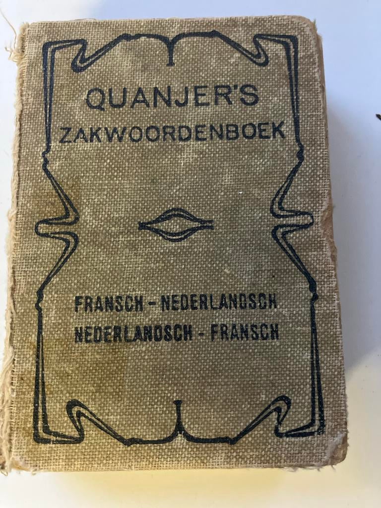 QUANJER'S Zakwoordenboek Fransch-Nederlandsch (oud), Ophalen, Gelezen, Non-fictie