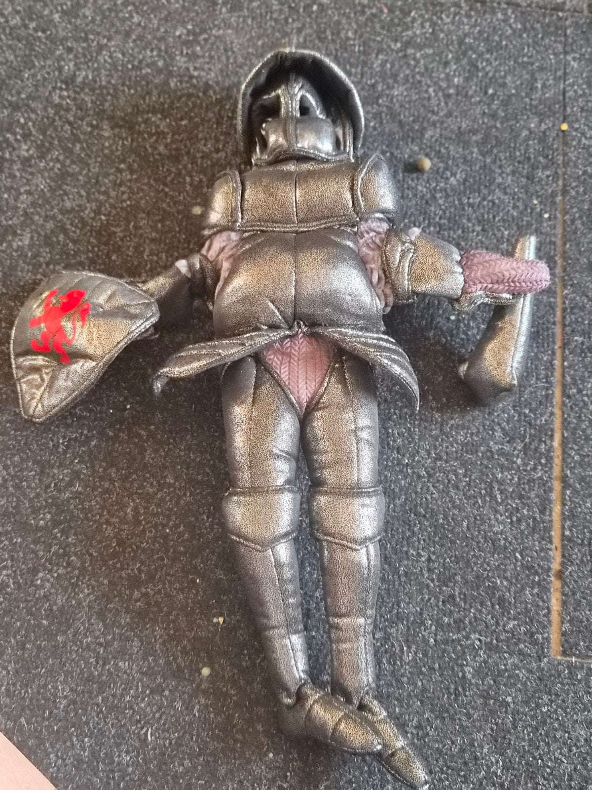 Vintage ridder actiefiguur - zeldzaam verzamelobject, Ophalen of Verzenden, Gebruikt