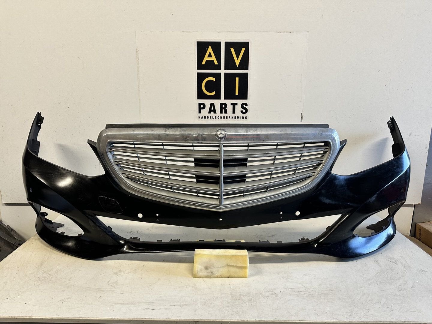 Mercedes S klasse W222 voorbumper bumper origineel, Gebruikt, -, Voor, Ophalen of Verzenden