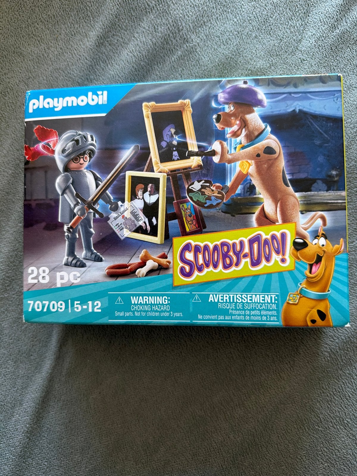 Playmobil Scooby-Doo! Avontuur met Ridder en Scooby, Complete set, Nieuw, Ophalen of Verzenden, Figuren