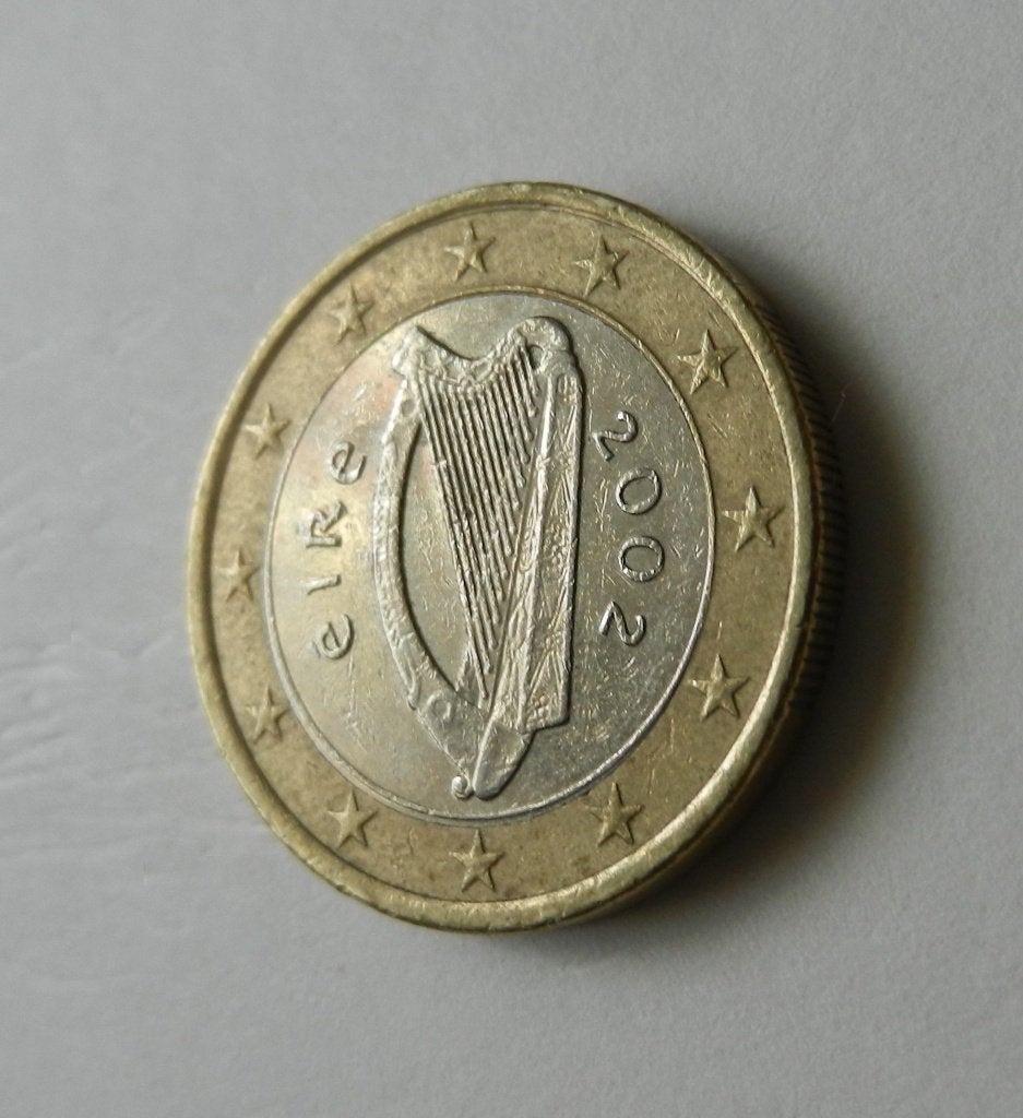 Ierland 1 euro 2002, Postzegels en Munten, Munten | Europa | Euromunten, Verzenden, Ierland, 1 euro, Losse munt