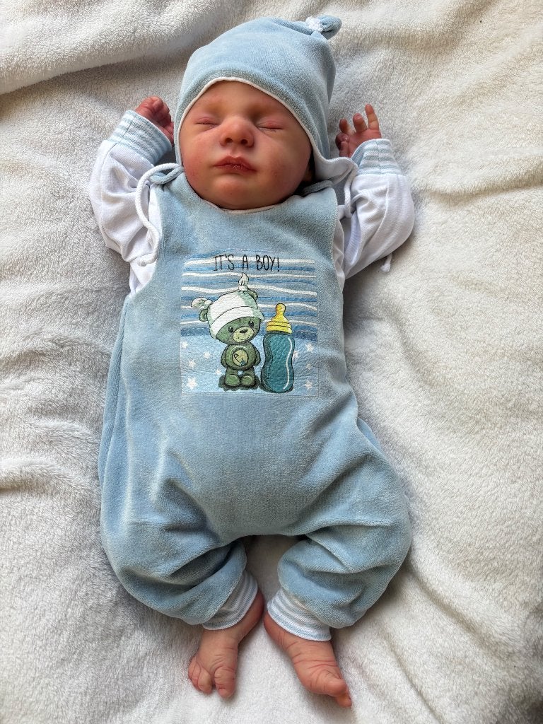 Reborn baby Diego! Zo goed als nieuw, Verzamelen, Verzenden, Zo goed als nieuw, Babypop