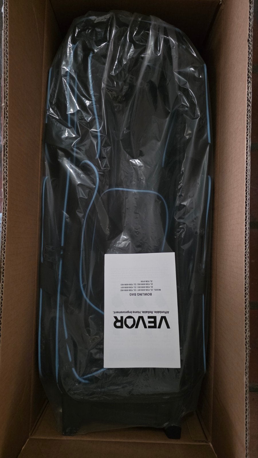 Vevor Bowlingtas voor 3 ballen - Nieuw in doos!, Ophalen of Verzenden, Nieuw