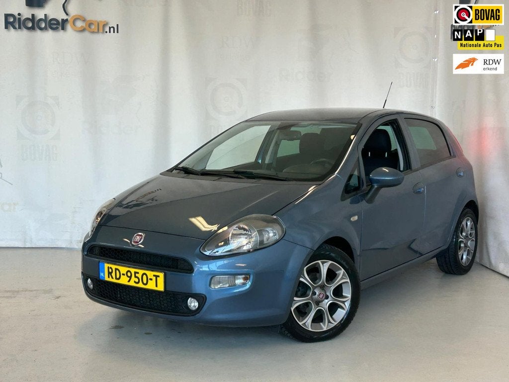 Fiat Punto Evo 0.9 TwinAir Sempre|1E EIG|NAP|AIRCO|NAVI|ELEK, Auto's, Fiat, Bedrijf, Te koop, Punto EVO, ABS, Airbags, Airconditioning