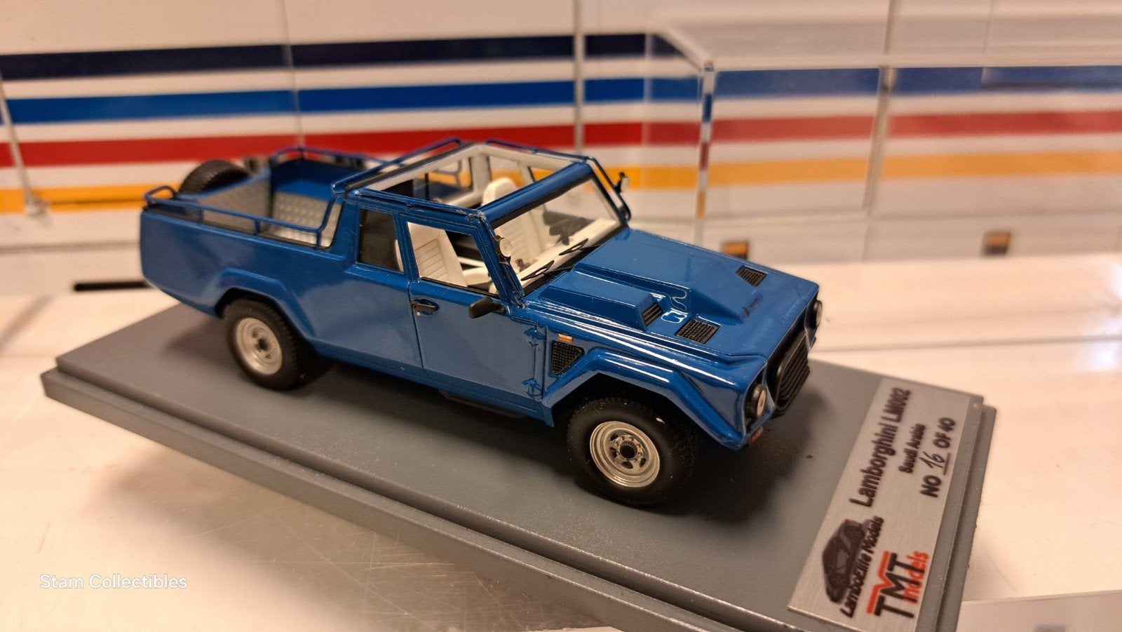 TMT LamboElite Models Lamborghini LM002 Saudi Arabia 16of40, Overige merken, Auto, Ophalen of Verzenden, Zo goed als nieuw