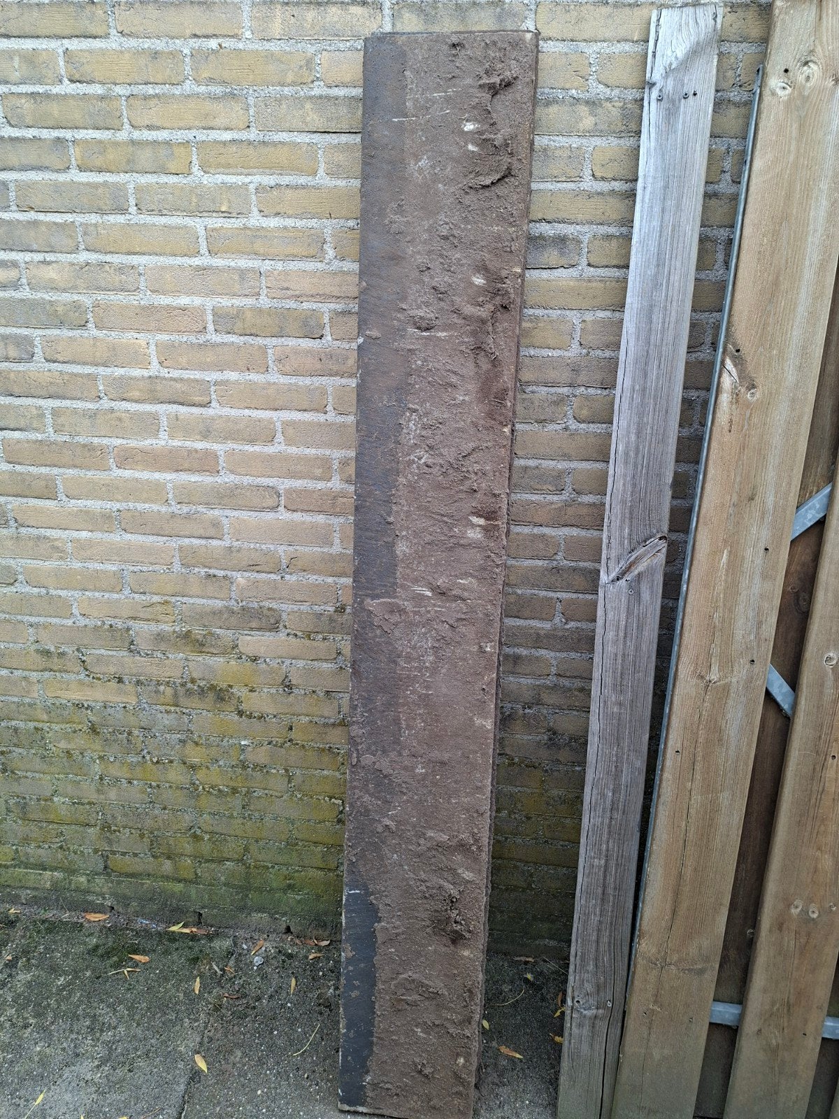 gratis op te halen 3  betonplaten, Ophalen, Minder dan 180 cm, Palen