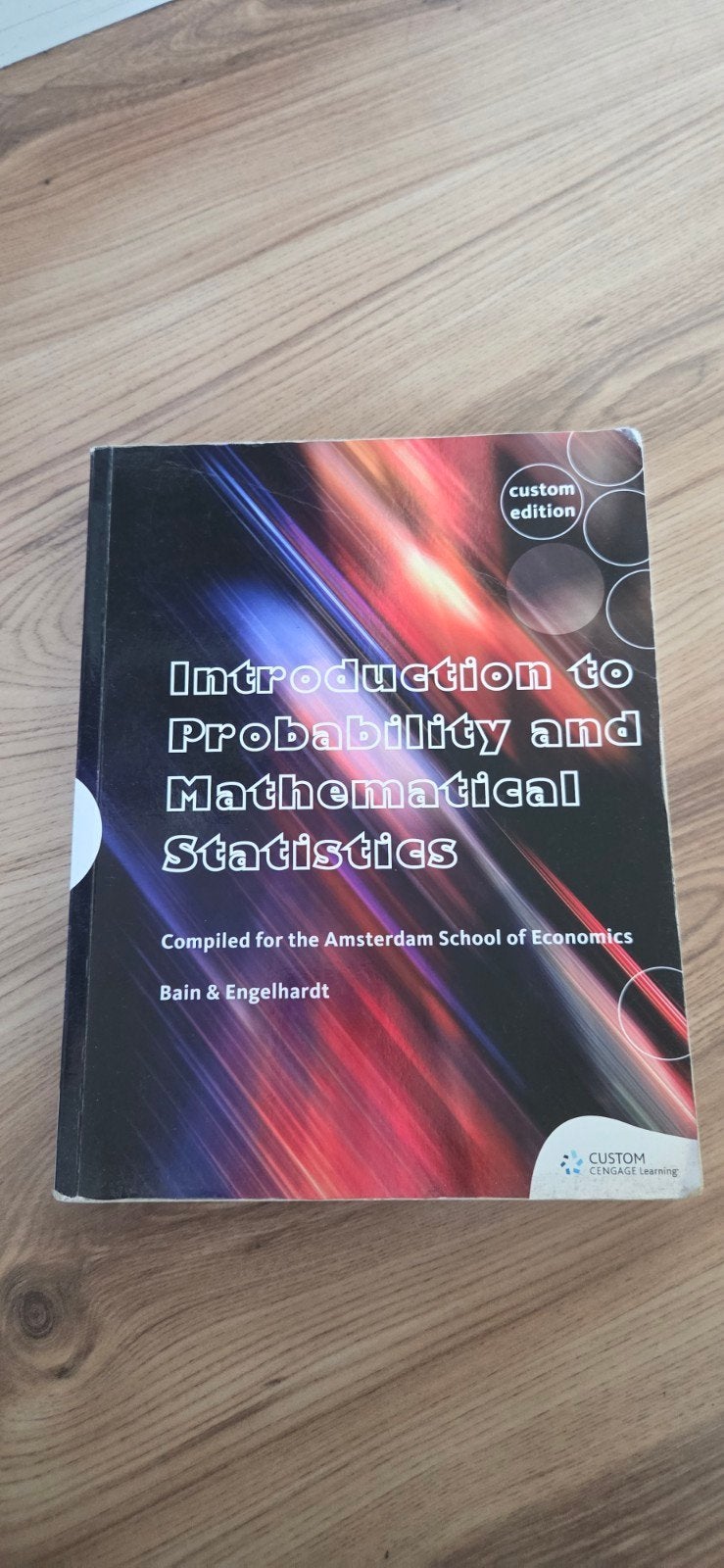 Introduction to Probability and Mathematical Statistics, Gelezen, Bain & Engelhardt, Ophalen of Verzenden, WO
