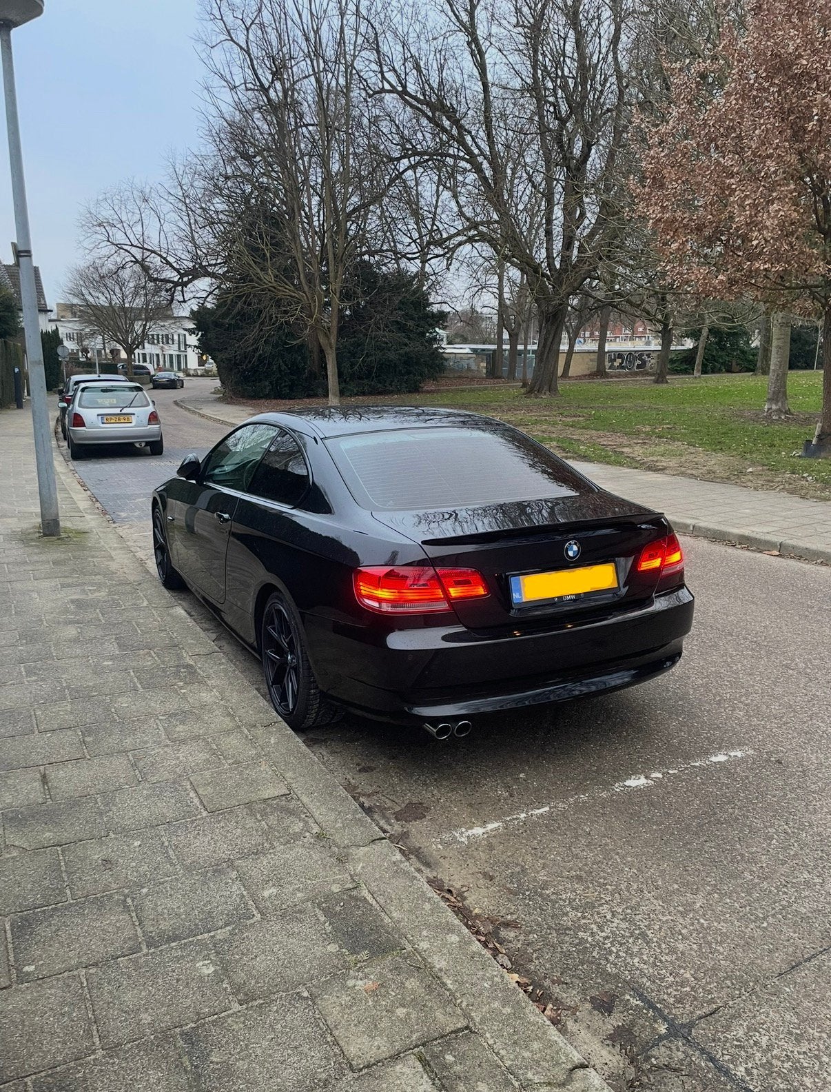 BMW e92 ducktail spoiler hoogglanszwart, Ophalen of Verzenden, Gebruikt, BMW