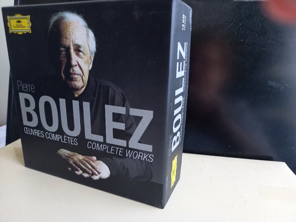 Boulez Pierre - Oeuvres Completes - 13 CD Box, Ophalen of Verzenden, Zo goed als nieuw