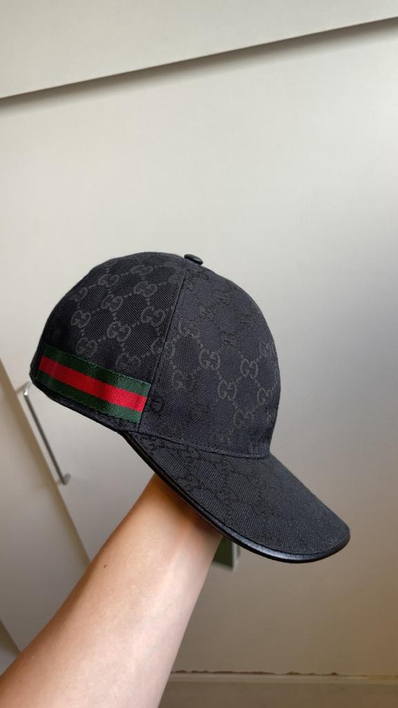 Gucci cap black, Ophalen of Verzenden, Zo goed als nieuw