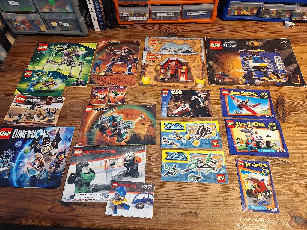 Lego boekjes (Diverse onderwerpen), Ophalen of Verzenden, Gebruikt, Overige typen, Lego