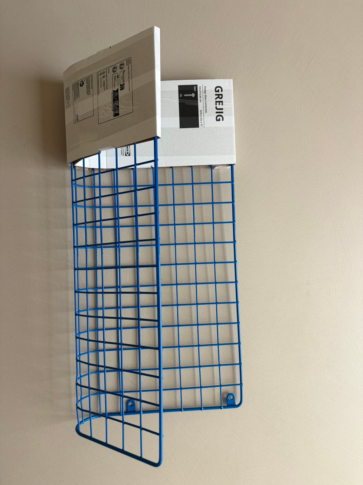 Gratis. Schoenenrek IKEA blauw nieuw, Ophalen, Nieuw