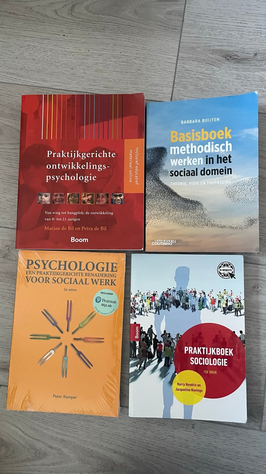 HBO Social Work Studieboeken - Psychologie, Sociologie, Ophalen of Verzenden, Gamma, Nieuw, HBO