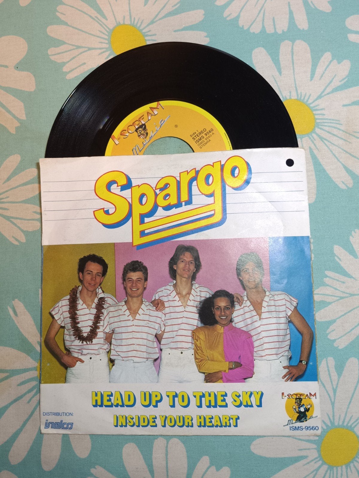 Spargo - Head Up To The Sky / Inside Your Heart (7 inch), Gebruikt, 7 inch, Pop, EP