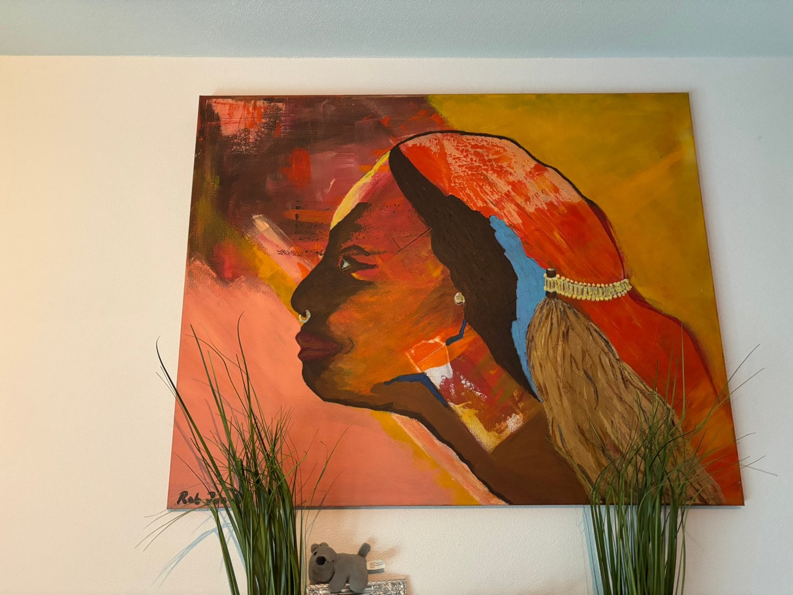 Modern Schilderij Portret ‘-Rob Jacobs ‘05, Ophalen of Verzenden