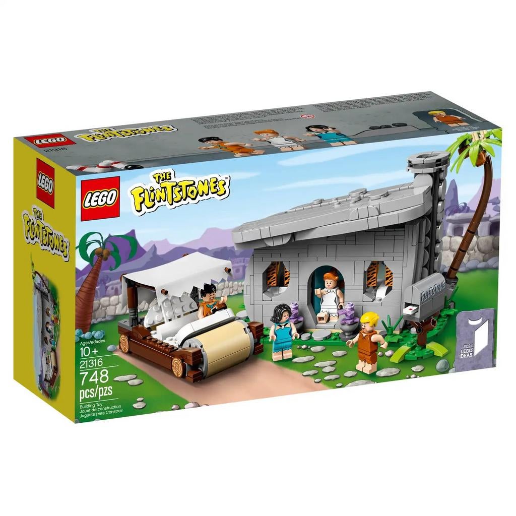 LEGO Ideas The Flintstones 21316 - Nieuw in doos, Ophalen, Inclusief minifiguren, Lego, Nieuw