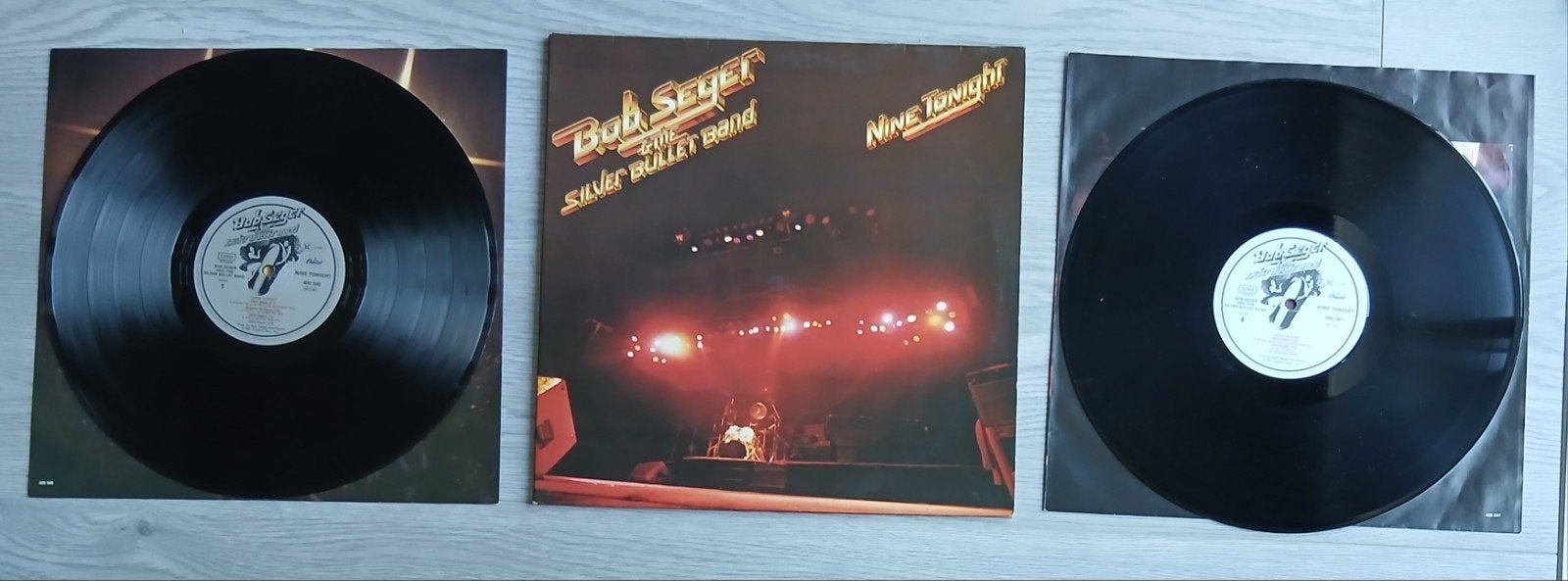 Bob Seger & Silver Bullet Band - Nine Tonight - 2 Vinyl LP, Cd's en Dvd's, Vinyl | Rock, Ophalen of Verzenden, Gebruikt, 12 inch