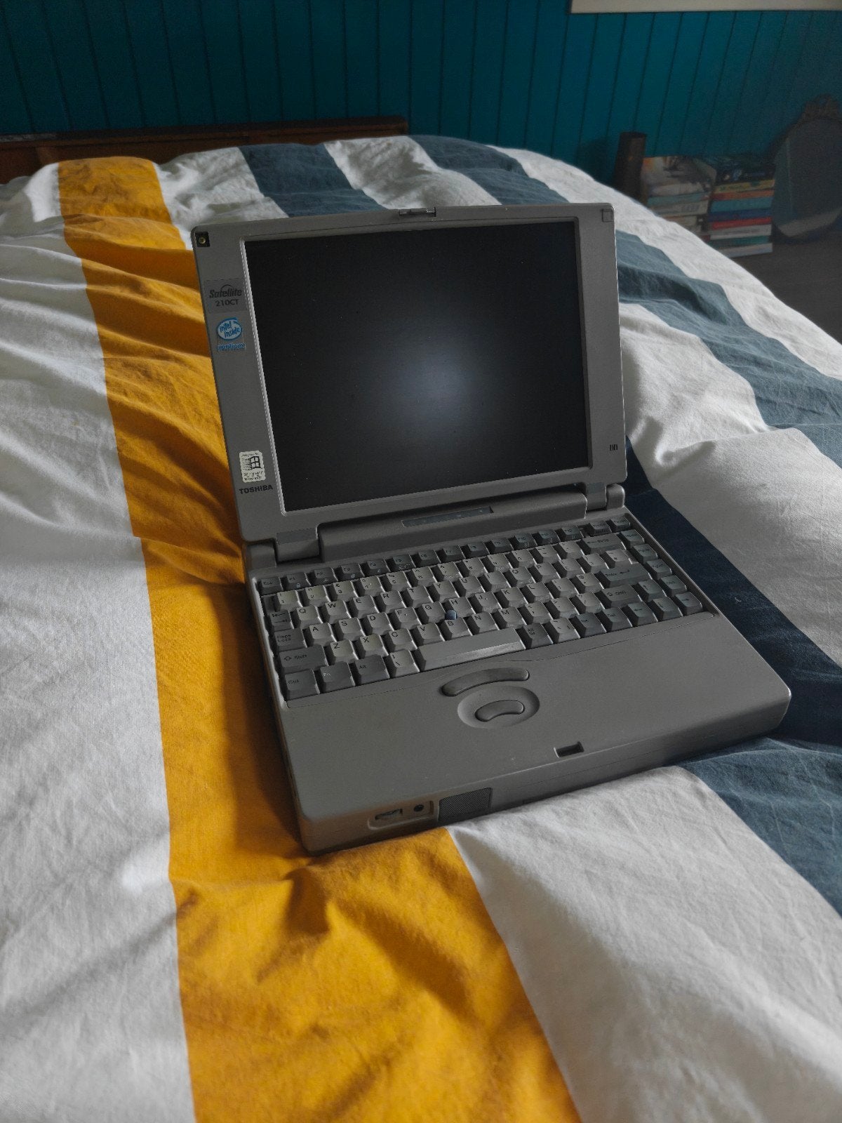 Toshiba Satellite 210CT Pentium 1 Windows 95 Laptop, Computers en Software, Ophalen of Verzenden, Toshiba