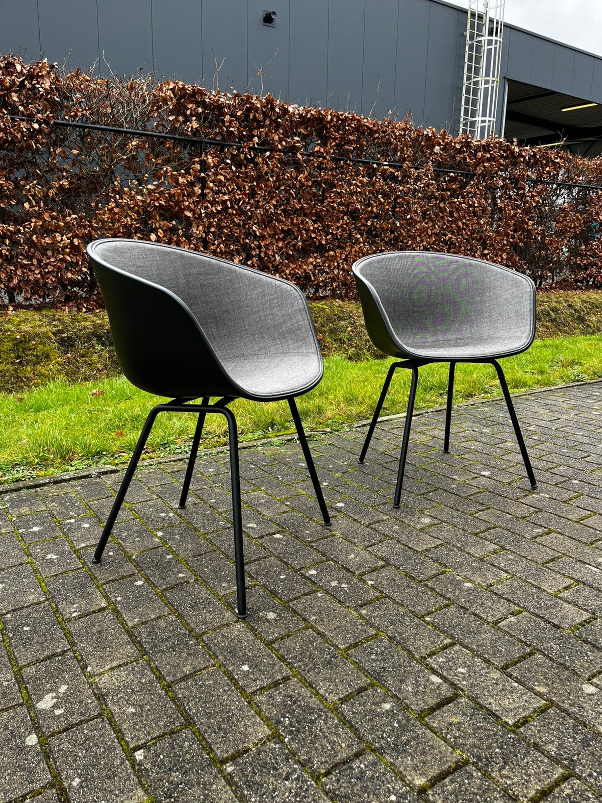 2X HAY AAC26 stoeltjes, Ophalen of Verzenden, Gebruikt, Zwart, Twee