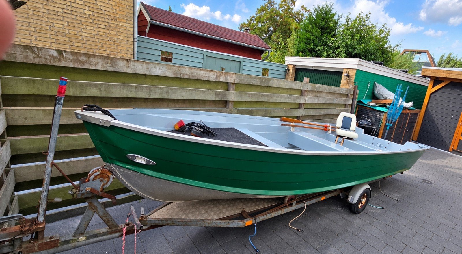 Quicksilver 500SF aluminium visboot, Ophalen, Gebruikt, Quicksilver, 5 m