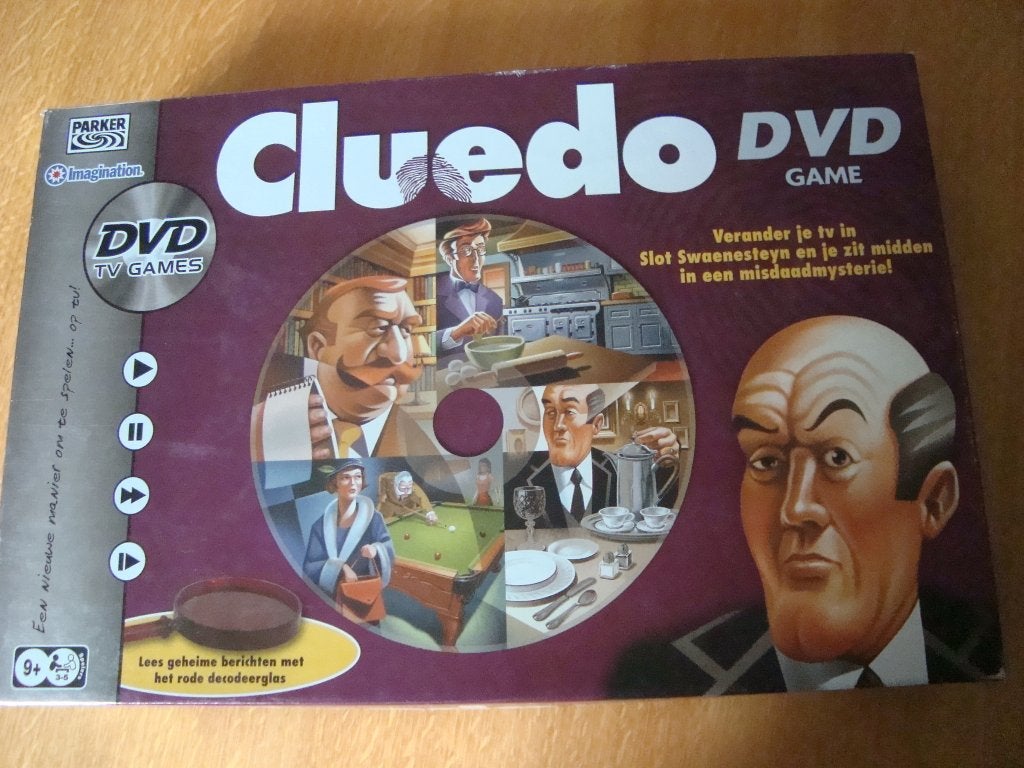 Cluedo dvd spel, Ophalen of Verzenden, Zo goed als nieuw