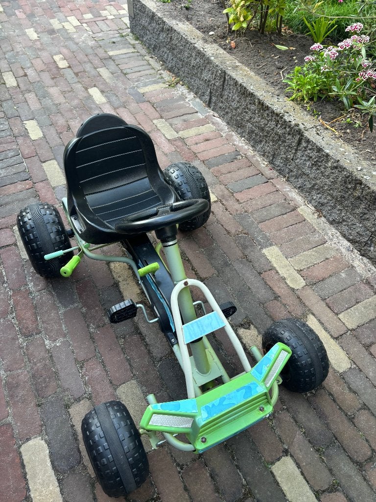 leuke stoere kinder skelter, Ophalen of Verzenden, Zo goed als nieuw, Overige merken, Vrijloopautomaat