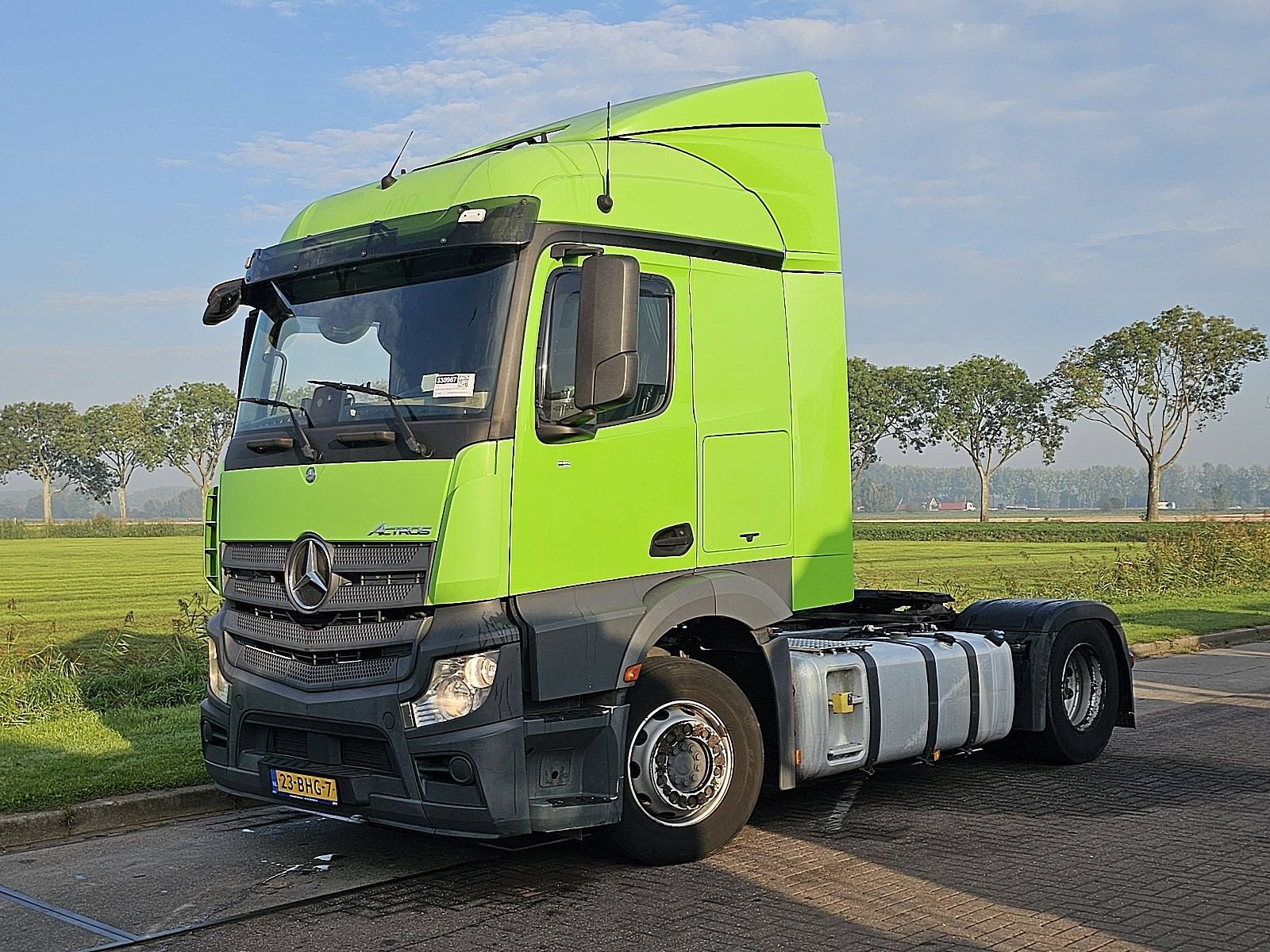 MERCEDES-BENZ ACTROS 1843 Streamspace Euro6 2xTank Spoilers, Automaat, Euro 6, 428 pk, Bedrijf
