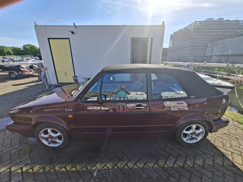 Volkswagen Golf 1 Cabrio automaat bj1985 wegenbelastingvrij!, Auto's, Automaat, 1457 cc, 4 cilinders, Cabriolet