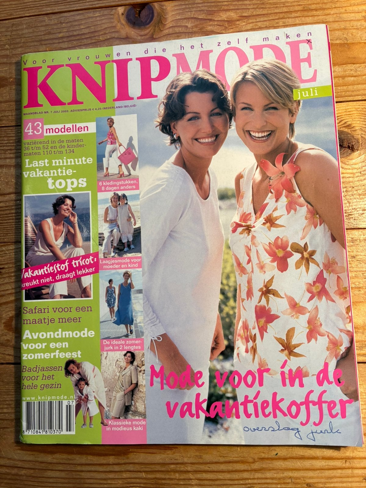 Knipmode Juli 2002, Ophalen of Verzenden, Nieuw, Vrouw, Knipmode