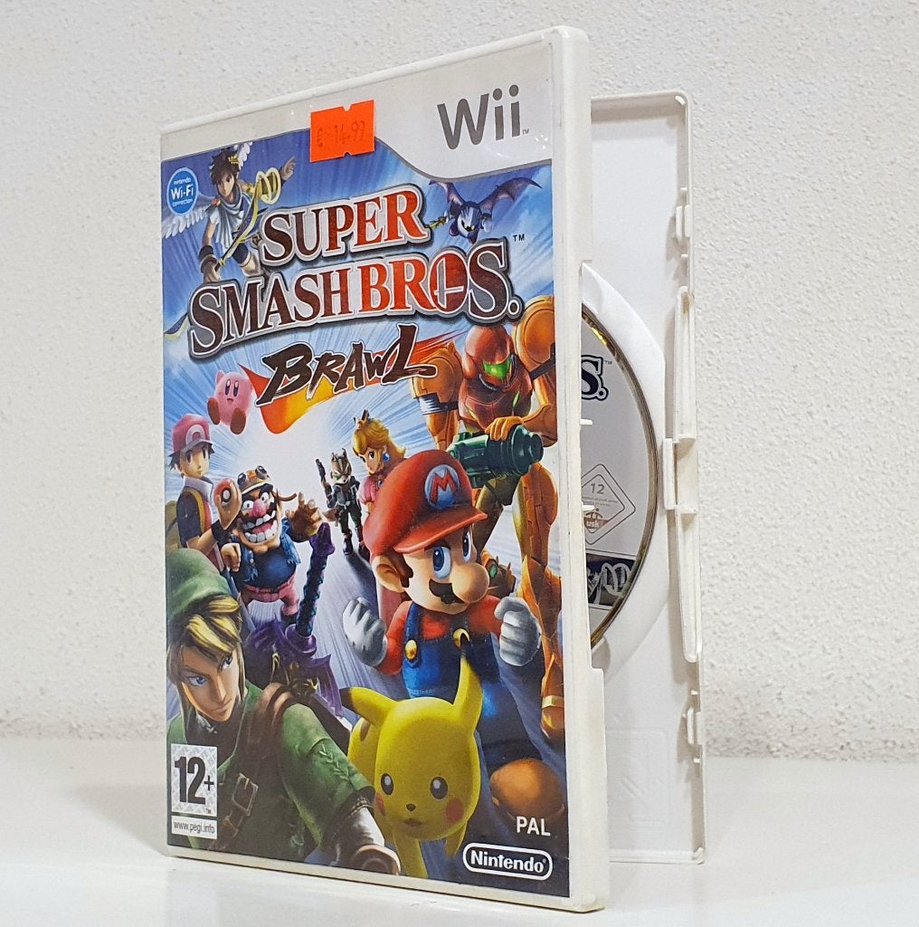 Super Smash Bros Brawl voor Nintendo Wii, Vechten, Ophalen of Verzenden, S, Vanaf 12 jaar
