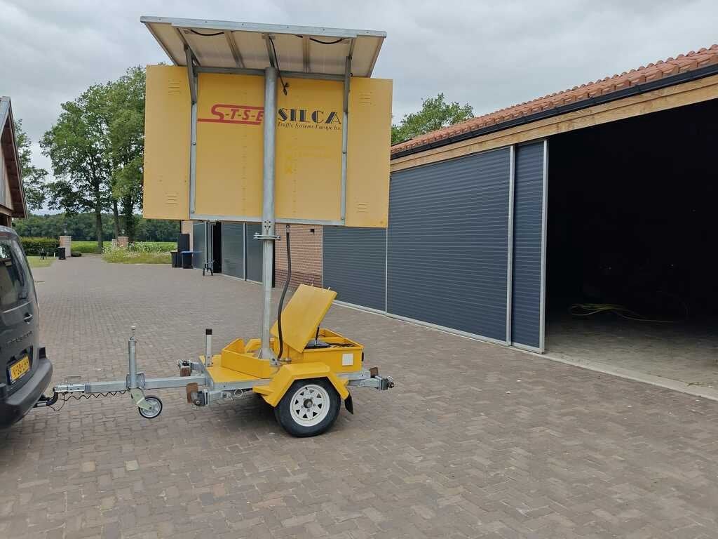 Silca STSE led Reclame aanhanger ZGAN, Zo goed als nieuw