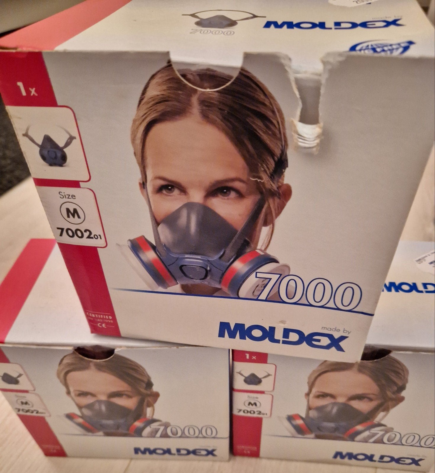 Halfgelaatsmaskers en veiligheidsbrillen, Doe-het-zelf en Verbouw, Adembescherming, Ophalen of Verzenden, Nieuw, Halfgelaatsmaskers