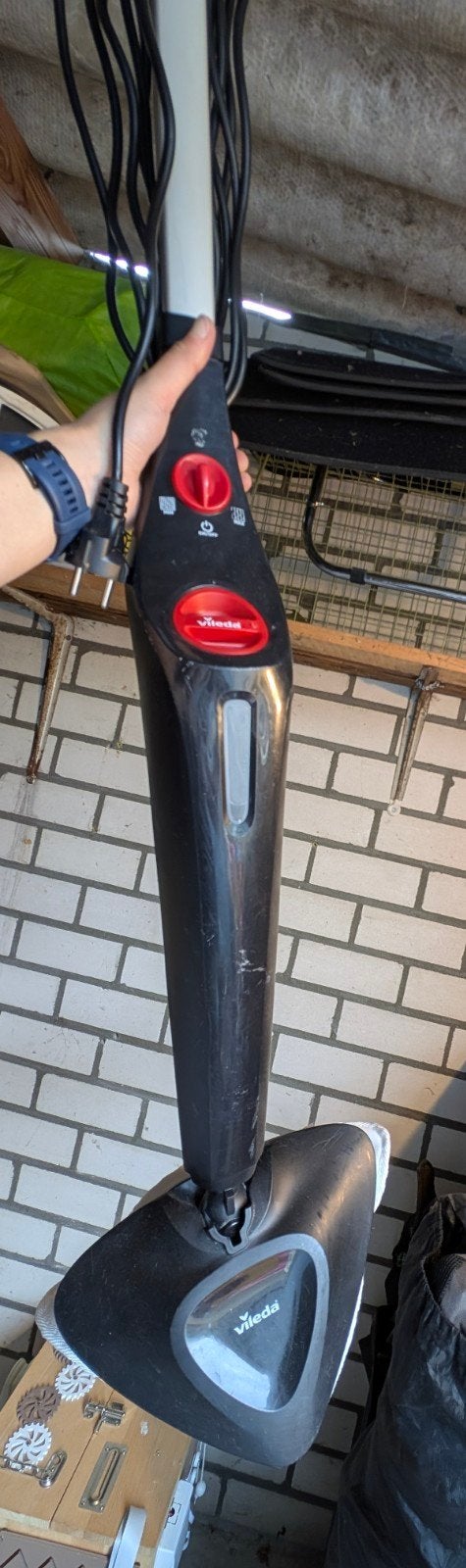 Vileda steam mop, Ophalen