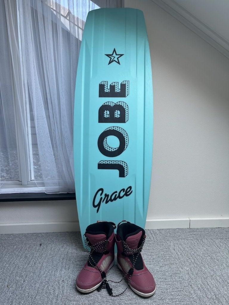 Jobe Grace wakeboardset voor dames, Ophalen, Gebruikt, Board en Schoenen