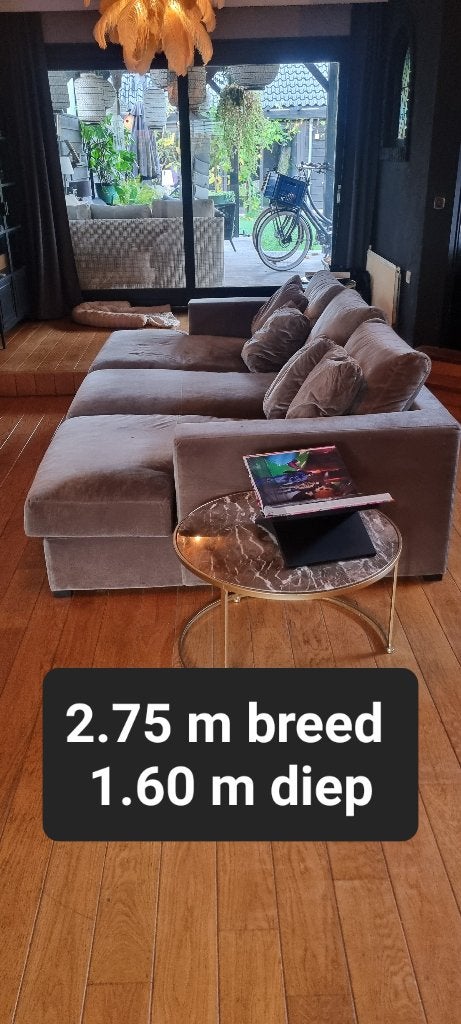 BANK XXL, Ophalen, 250 tot 300 cm, Gebruikt, Rechte bank