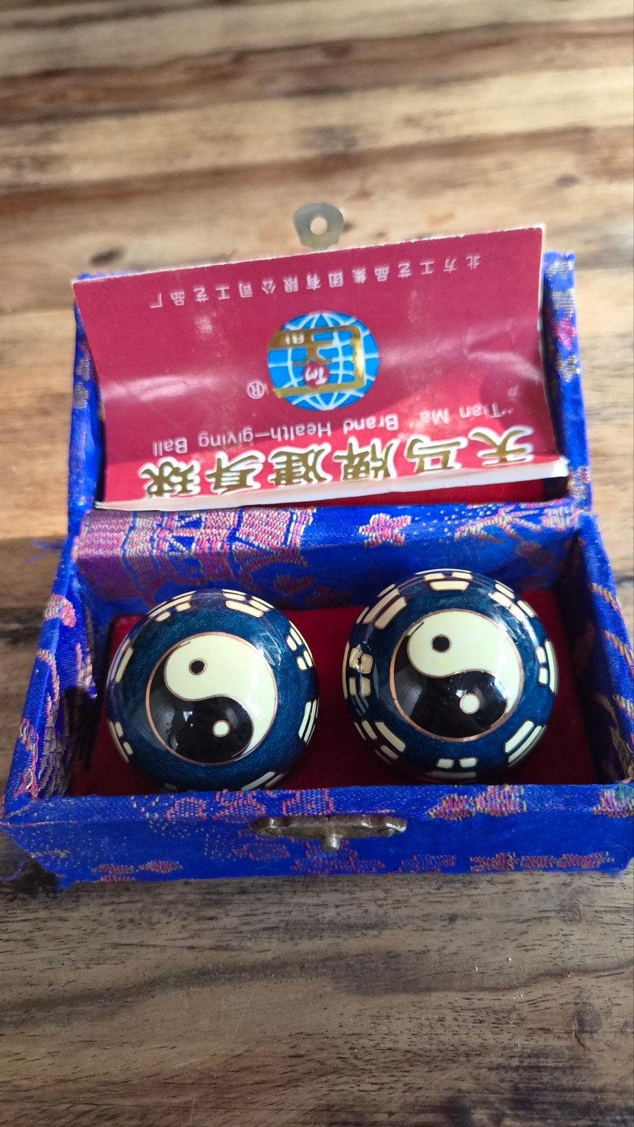 Meridiaanballen yin yang, Ophalen of Verzenden