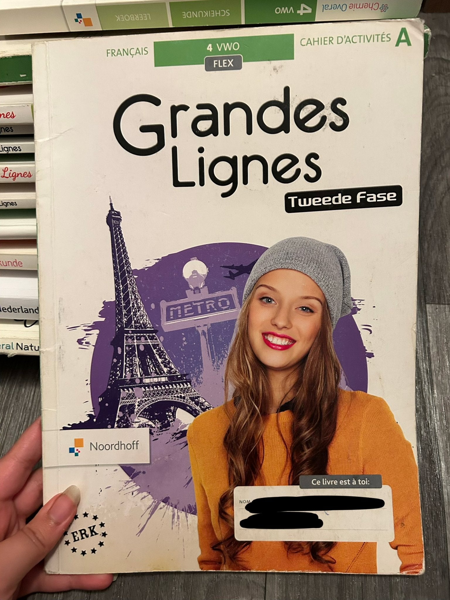 Grandes Lignes Frans 4 VWO Flex Cahier d'Activités A, Ophalen of Verzenden, Gelezen, VWO, Frans
