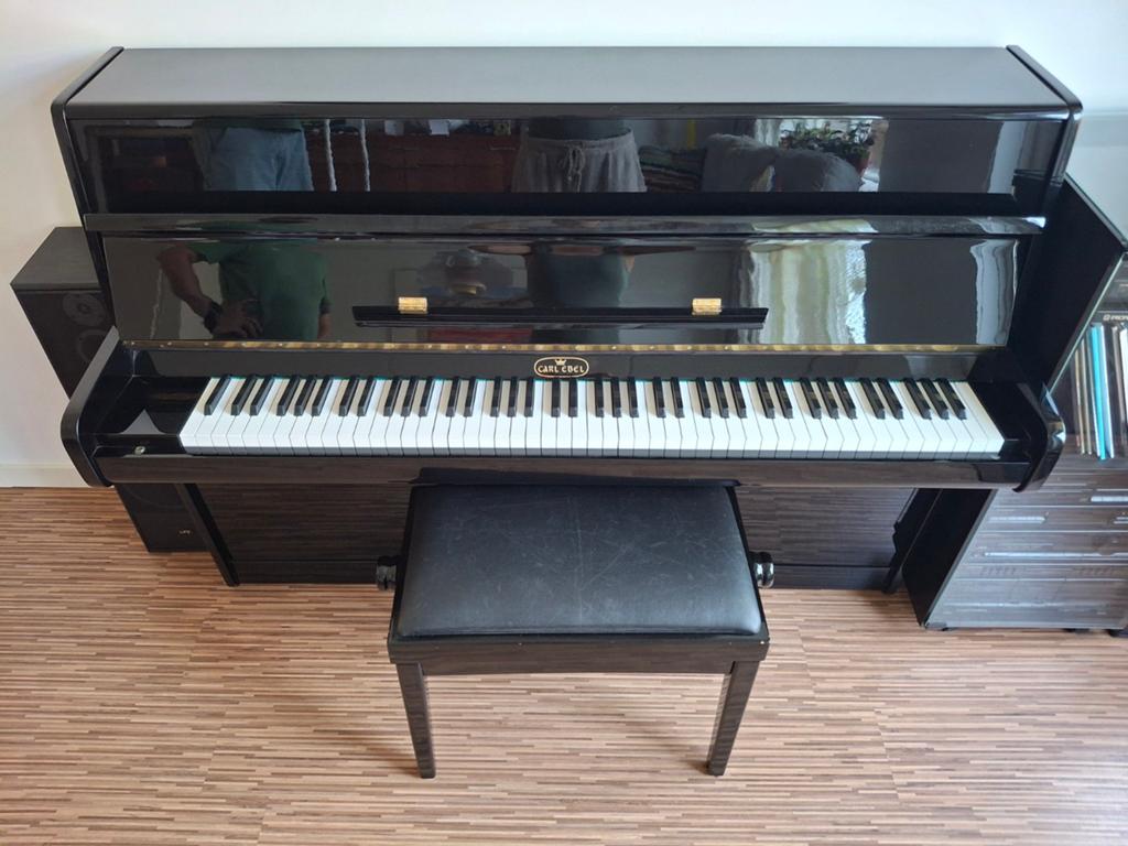 Carl Ebel piano, Muziek en Instrumenten, Piano's, Ophalen, Gebruikt, Zwart, Piano