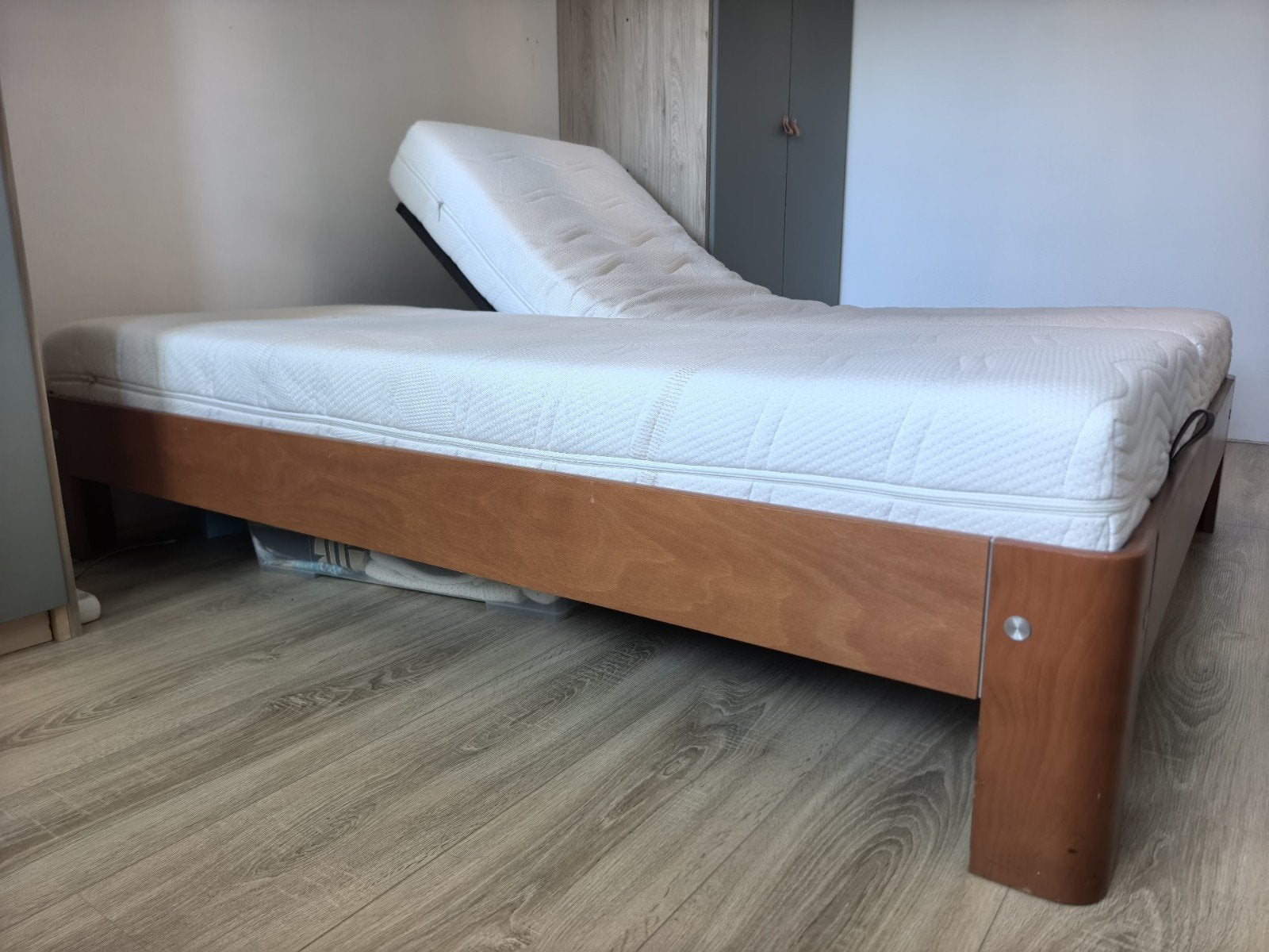 Auping Auronde bed 160x200, Ophalen, Gebruikt, Tweepersoons, 160 cm