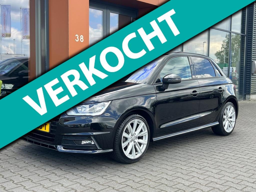 Audi A1 Sportback 1.0 TFSI S-line|Airco|Cruise|BT|Carplay, Voorwielaandrijving, Euro 6, 95 pk, Origineel Nederlands
