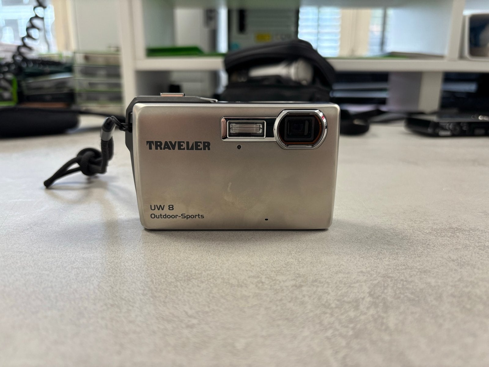 Nieuwe Traveler UW 8 Outdoor-Sports camera met folie, Audio, Tv en Foto, Fotocamera's Digitaal, Ingebouwde flitser, Nieuw, Ophalen of Verzenden