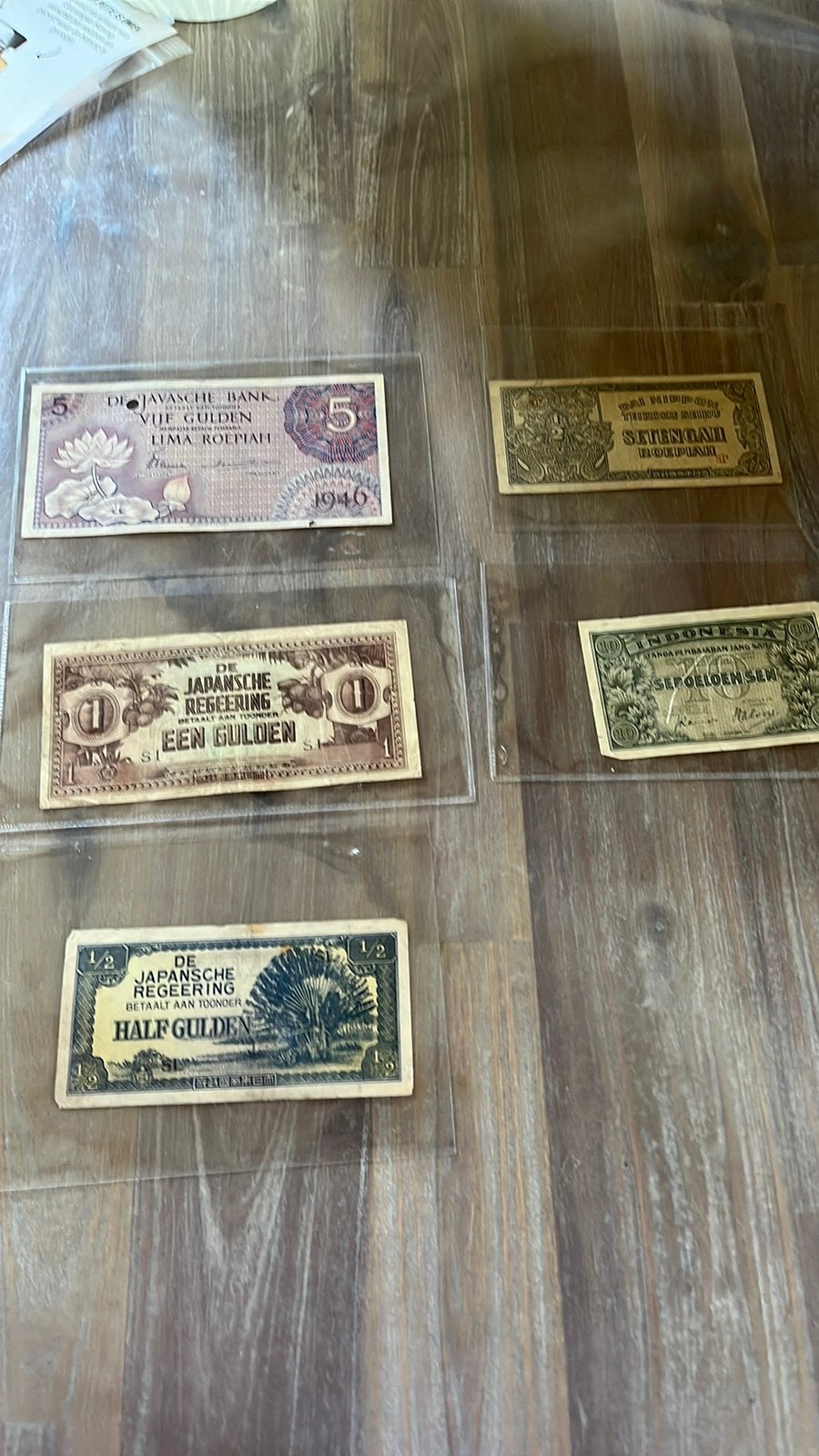 Set bankbiljetten ned indie, Ophalen of Verzenden, Nederland en Buitenland, Bankbiljetten