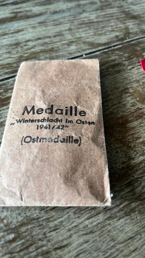 Medaille Winterschlacht im Osten 1941/42 ostmedaille, Verzamelen, Militaria | Tweede Wereldoorlog, Ophalen of Verzenden, Duitsland